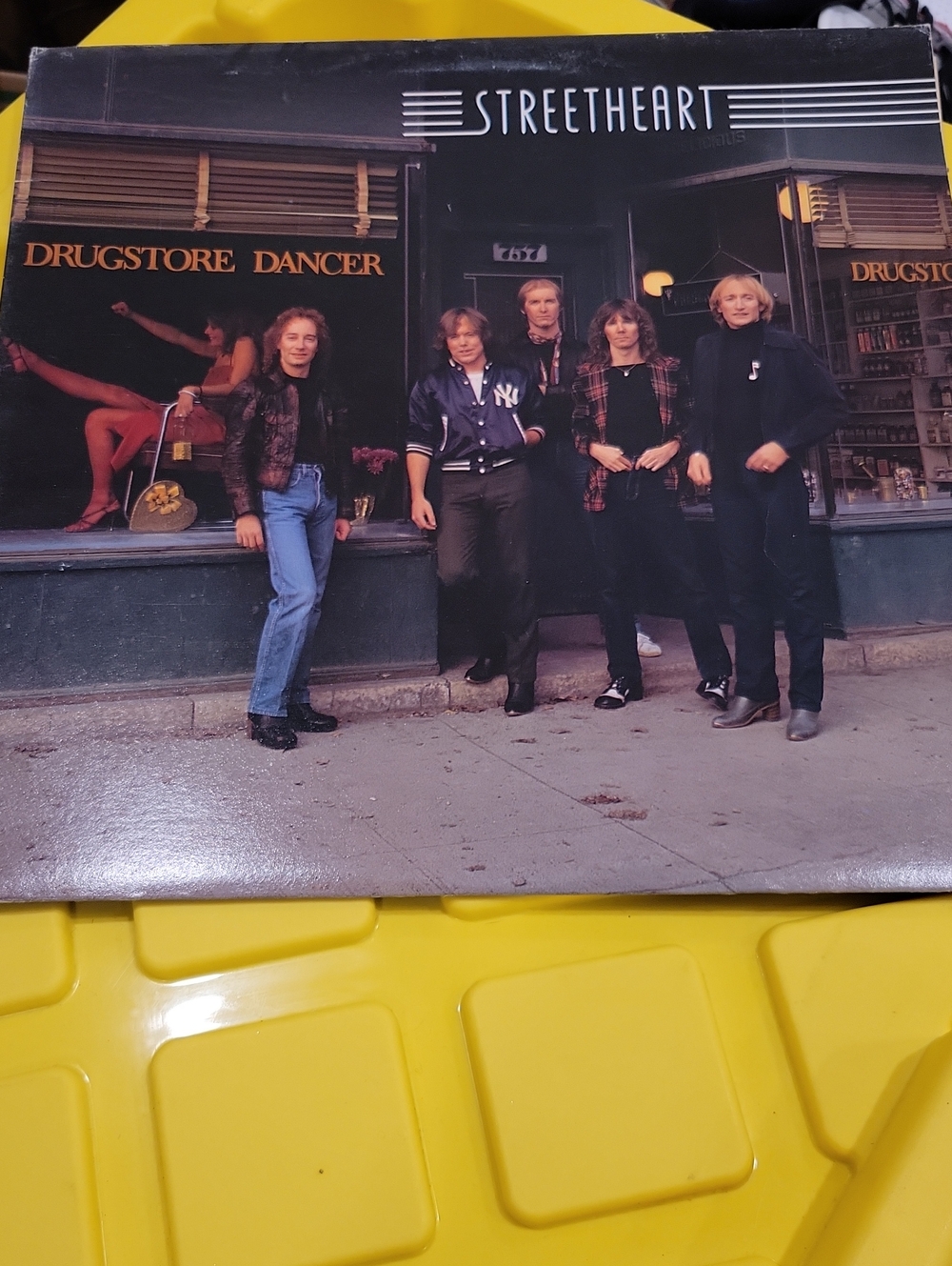 "Drugstore Dancer" Vinyl Record — Black Cover